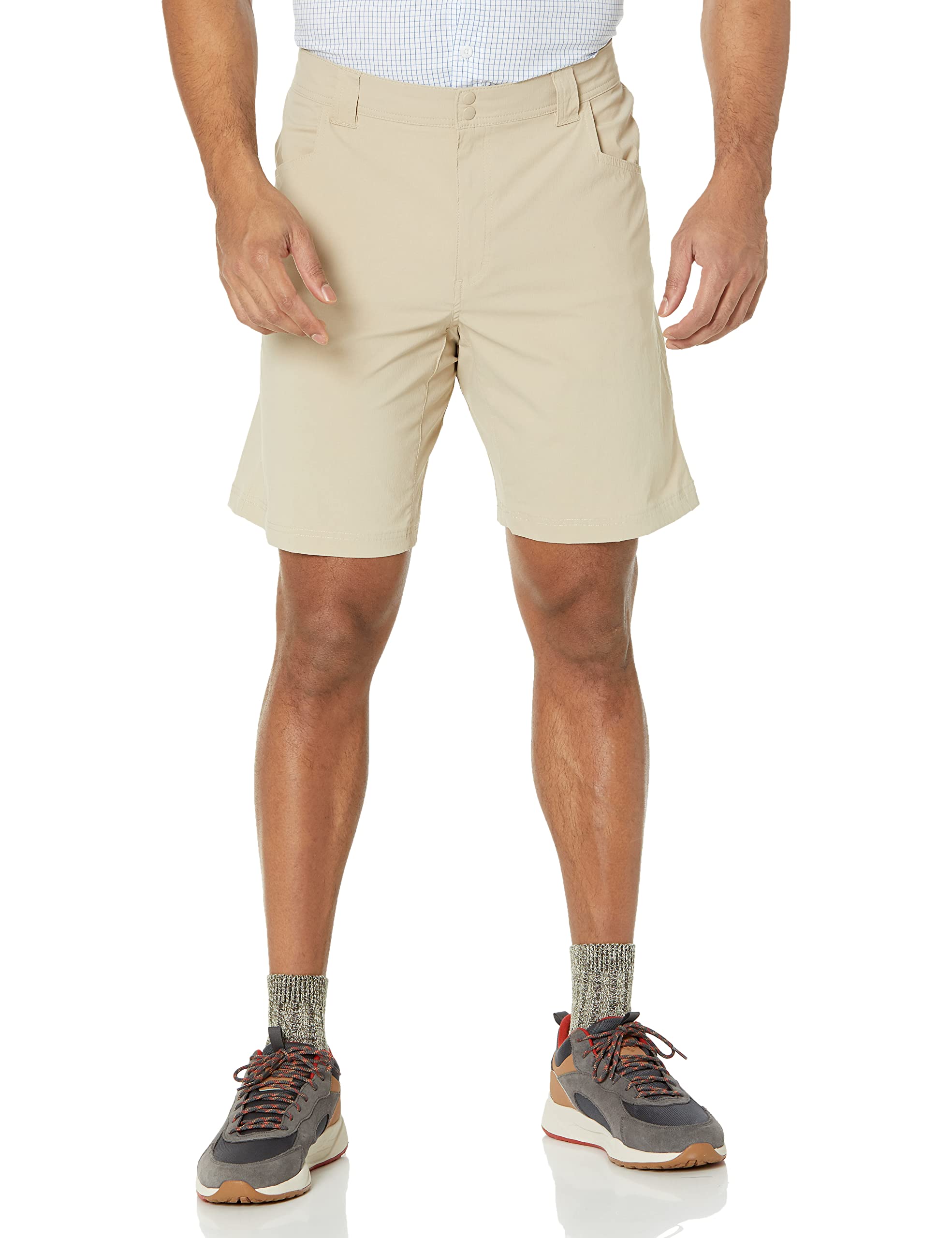 Columbia Men's Blood and Guts Stretch Short, Ancient Fossil, 40